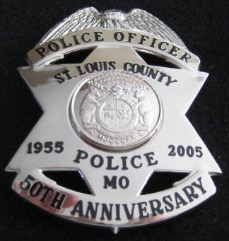 ST. LOUIS COUNTY MO. POLICE--LAW ENFORCEMENT MEMORABILIA